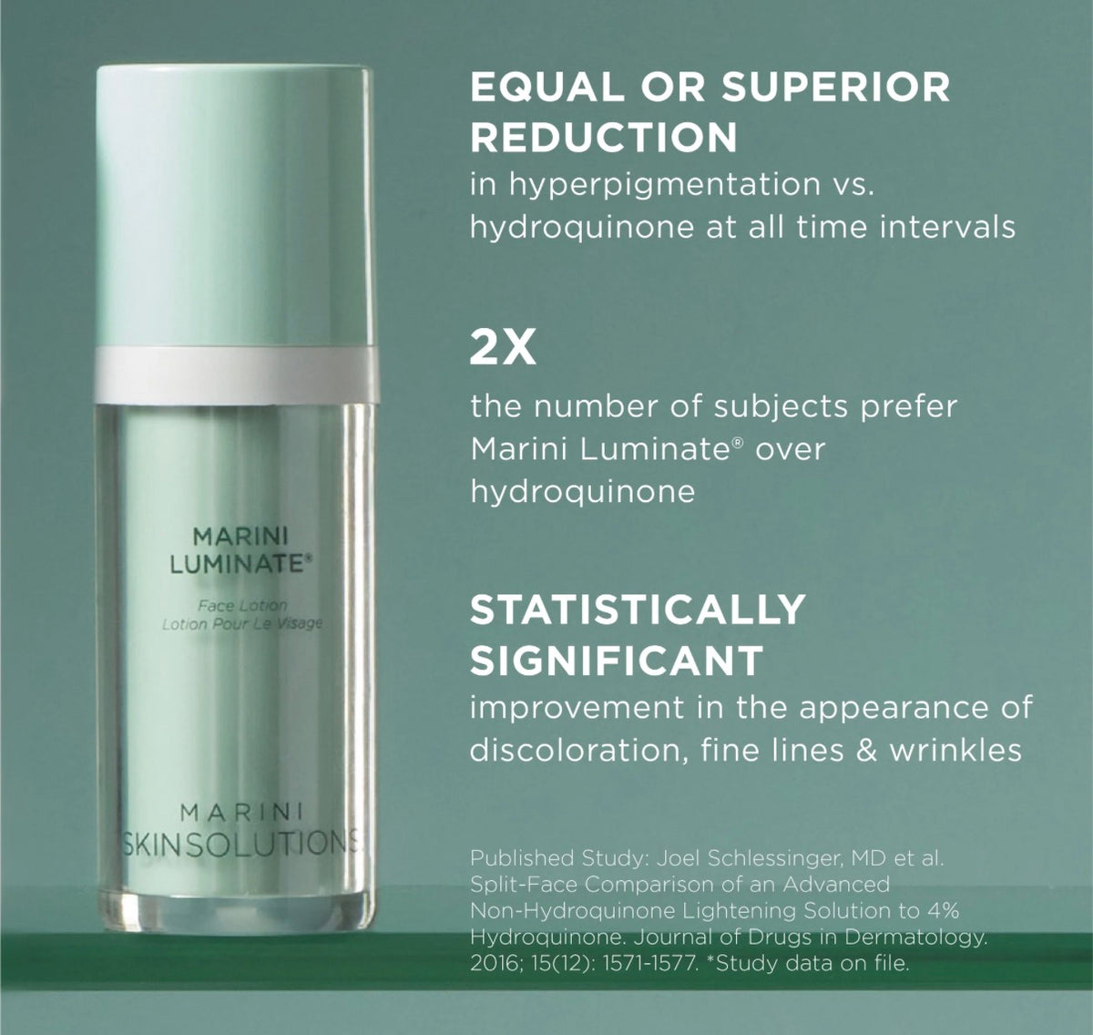 Marini Luminate face lotion